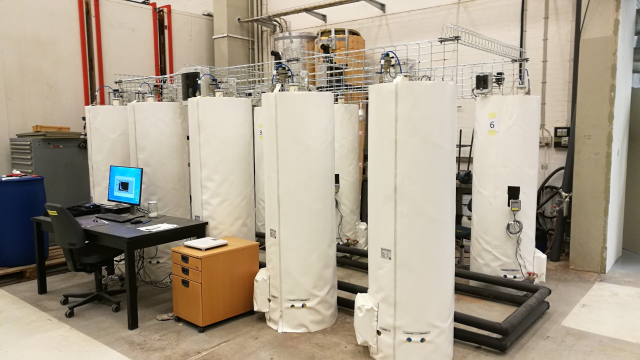 PCM heat storage test facility at DTU